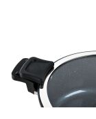 Cuiseur noir - 28 cm