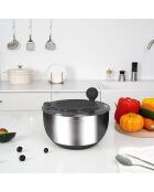 Essoreuse à salade  noir/argenté - 876g