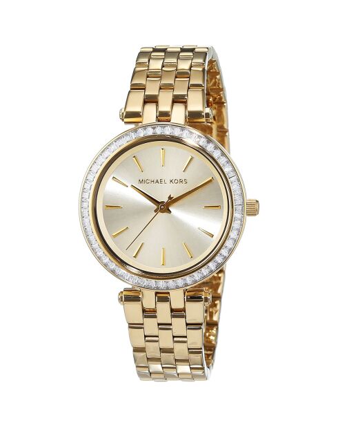 Montre Femme en Acier dorée