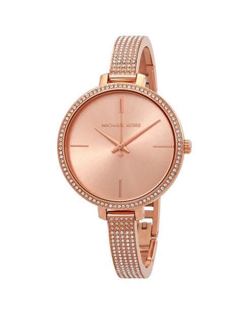 Montre Femme en Acier rose doré