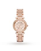 Montre Femme en Acier rose dorée