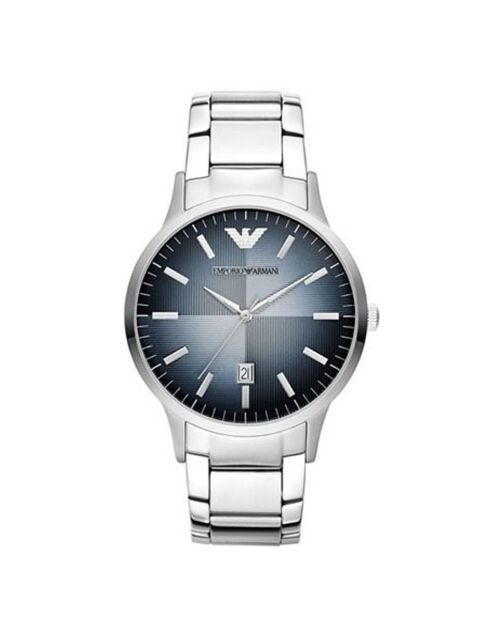 Montre Homme en Acier argentée