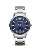 Montre Homme en Acier argentée