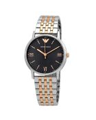 Montre Homme en Acier argenté/doré