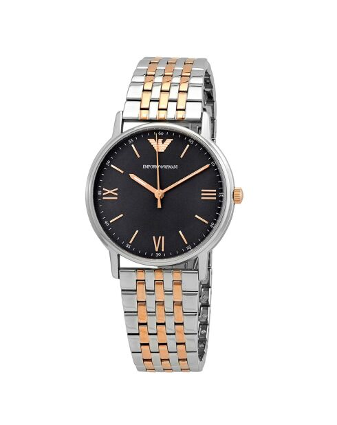 Montre Homme en Acier argenté/doré