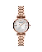 Montre Femme en Acier rose doré