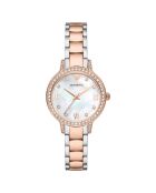 Montre Femme en Acier rose doré