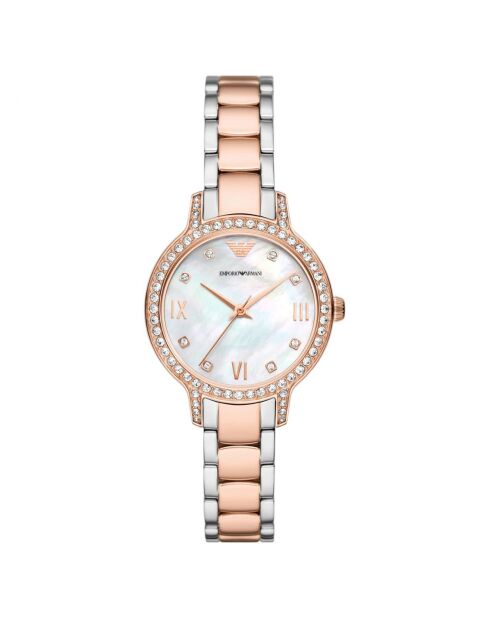 Montre Femme en Acier rose doré