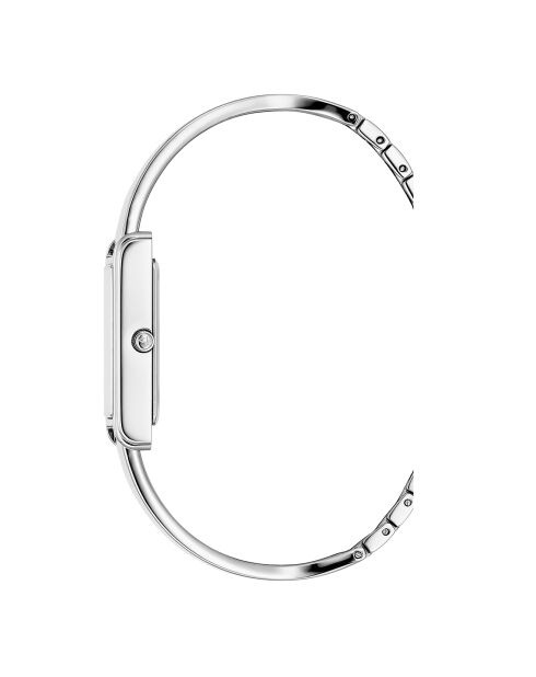 Montre Femme Quartz en Acier Aurora argenté/bleu