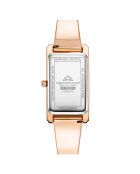 Montre Femme Quartz en Acier Aurora rose doré/vert