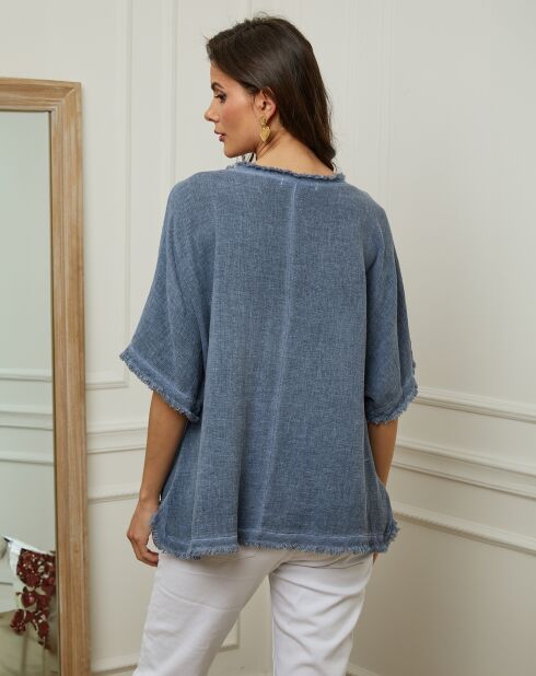 Top Marine bleu jeans