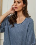 Top Marine bleu jeans