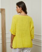 Top Pauline jaune