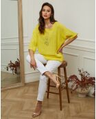 Top Pauline jaune
