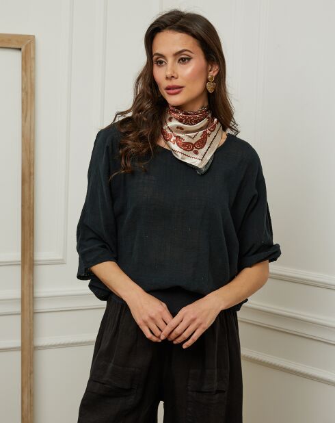 Top Pauline noir