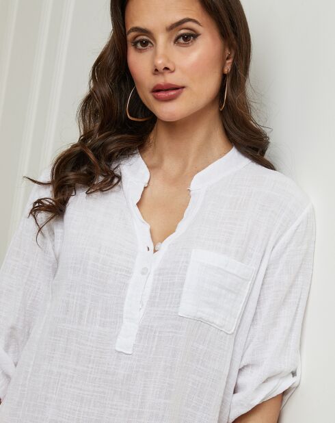 Blouse Louise blanche