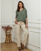 Blouse Louise kaki