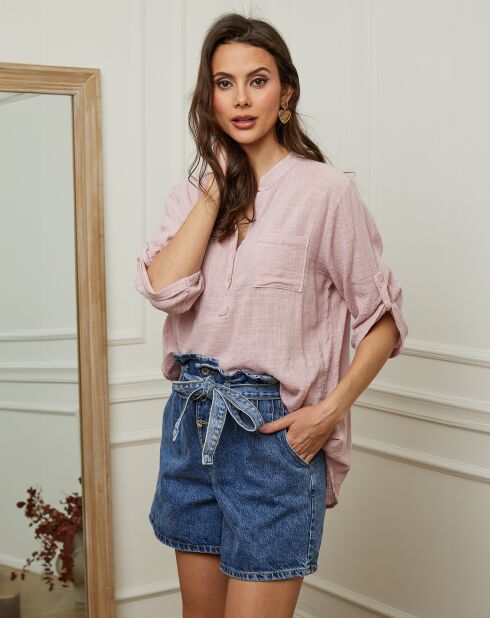 Blouse Louise rose