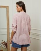 Blouse Louise rose