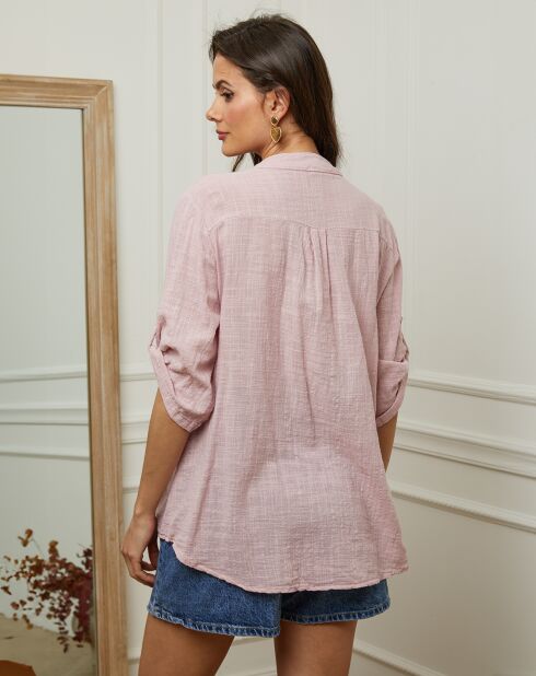 Blouse Louise rose