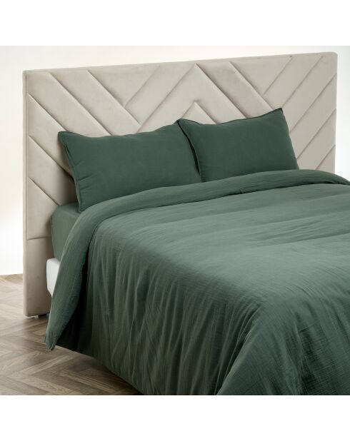 Housse de couette Dili en double voile de coton pigeon