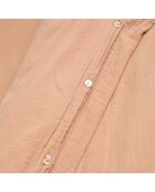 Housse de couette Dili en double voile de coton cimarron