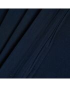 Drap plat Dili en double voile de coton encre
