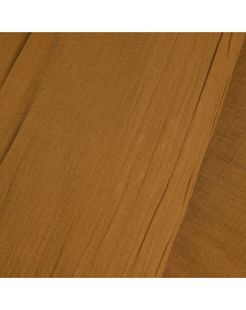 Housse de couette Dili en double voile de coton gold