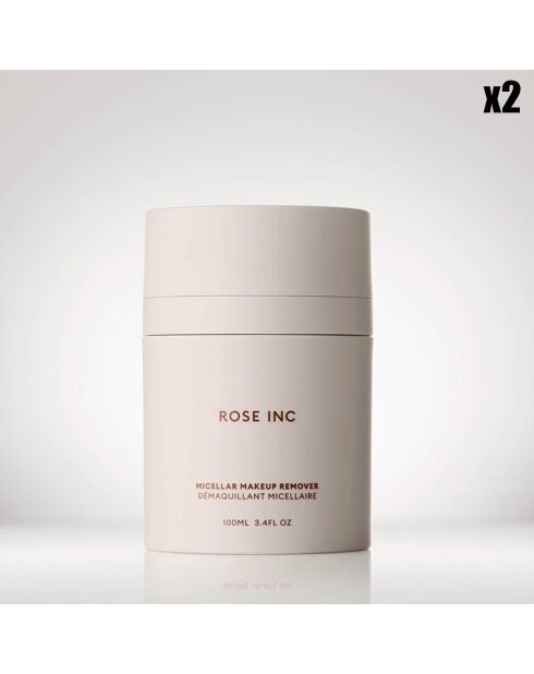 2 Démaquillants micellaires - 2x100 ml