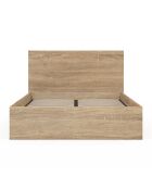 Cama cómoda Sicilia con somier y cabecera de madera - 160x200 cm