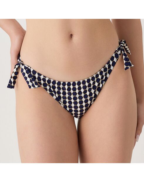 Bas de maillot de bain Brésilienne Brasilia bleu marine