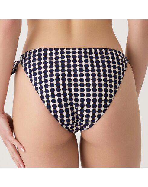Bas de maillot de bain Brésilienne Brasilia bleu marine