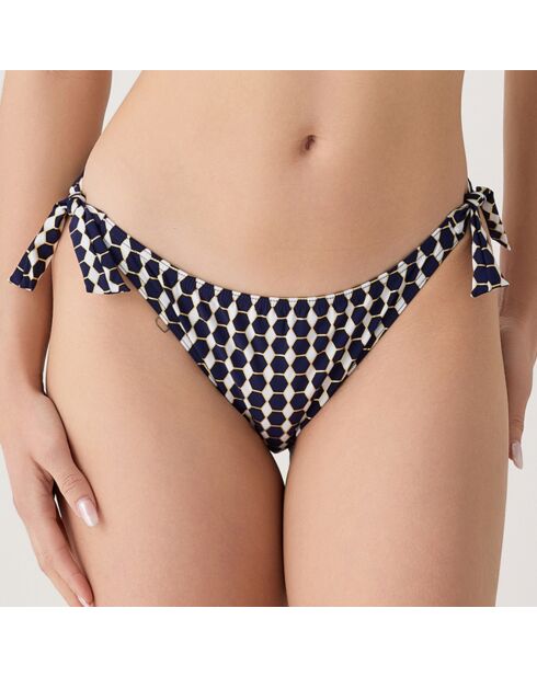 Bas de maillot de bain Brésilienne Brasilia bleu marine
