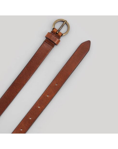 Ceinture en Cuir D'Amour brun