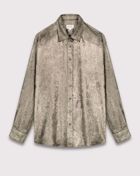 Chemise Cinéma dorée