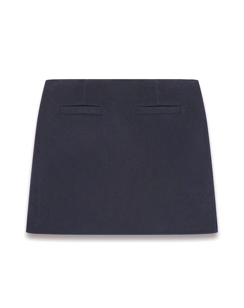 Jupe en Laine mélangée Joba marine