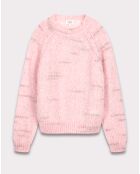 Pull en Mohair & Laine mélangés Maizy rose