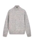 Pull en Mohair & Laine mélangés Mylor gris