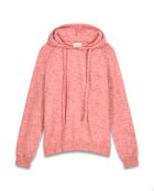 Pull à Capuche en Alpaga & Laine mélangés Macle blush d'hiver