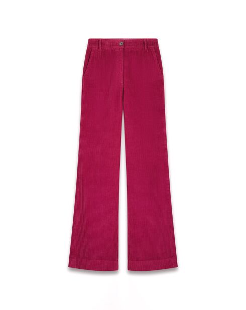 Pantalon en Velours côtelé Pandore baie