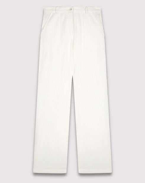 Pantalon en Velours côtelé Patel milk
