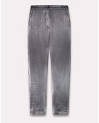 Pantalon Parfait argenté
