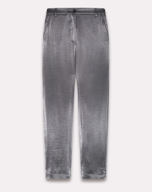 Pantalon Parfait argenté