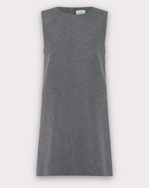 Robe en Laine mélangée Racky anthracite