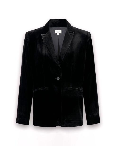 Veste en Velours Virna noire