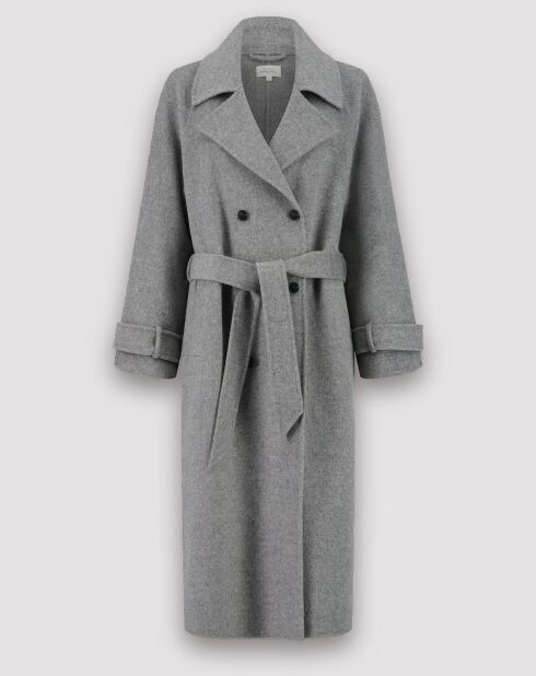 Manteau en Laine mélangée Valencien gris