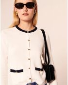Cardigan Georgina écru