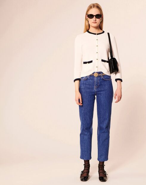 Cardigan Georgina écru