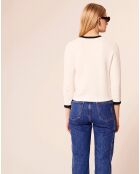 Cardigan Georgina écru