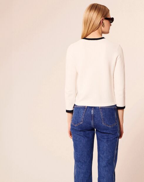 Cardigan Georgina écru